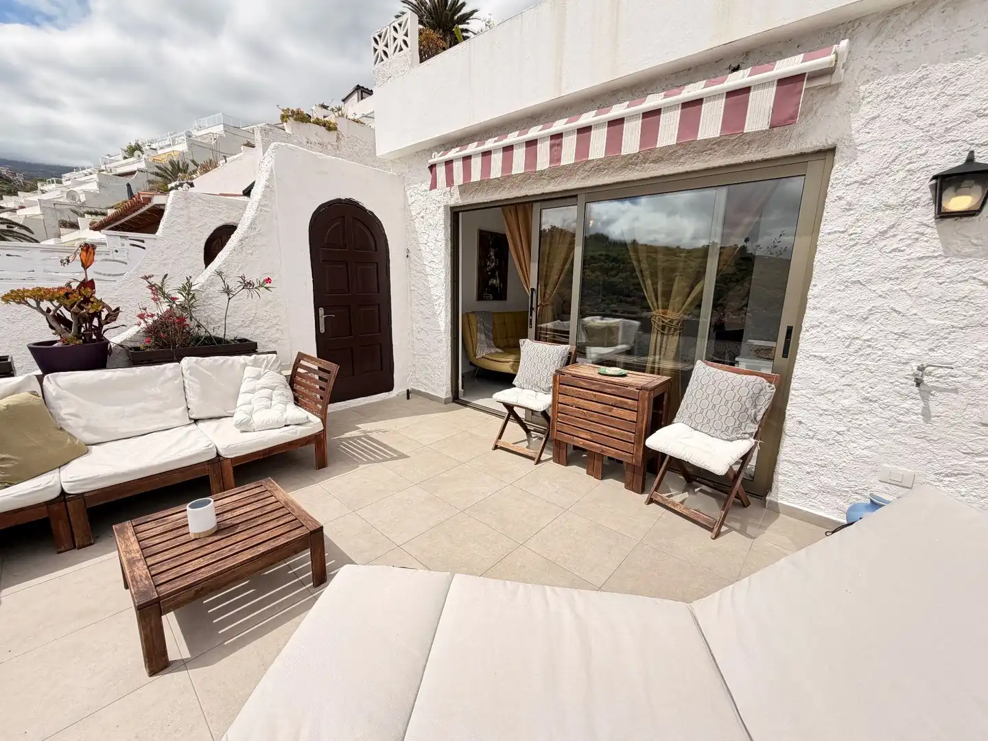Terraza de Apartamento en venta en Los Realejos con Amueblado