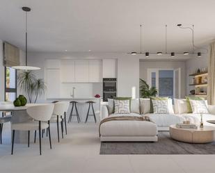 Living room of Flat for sale in Estepona  with Air Conditioner, Heating and Private garden