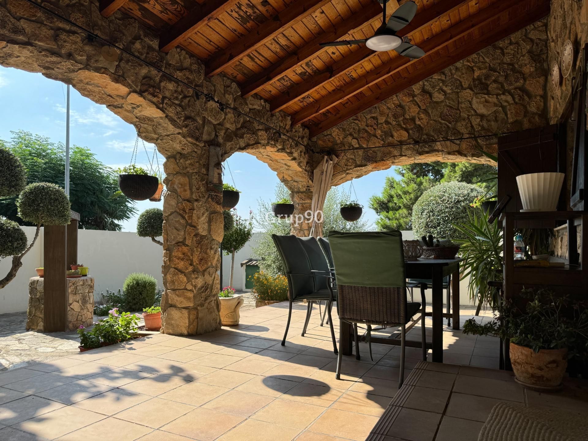 Terrace of House or chalet for sale in Vilanova de Segrià  with Air Conditioner, Heating and Private garden