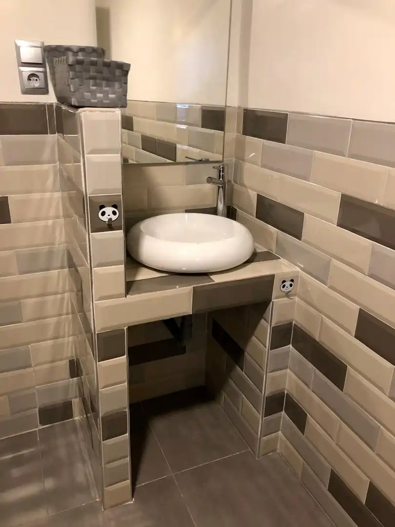 Badezimmer von Maisonette zum Verkauf in Benalmádena mit Klimaanlage, Privatgarten und Terrasse