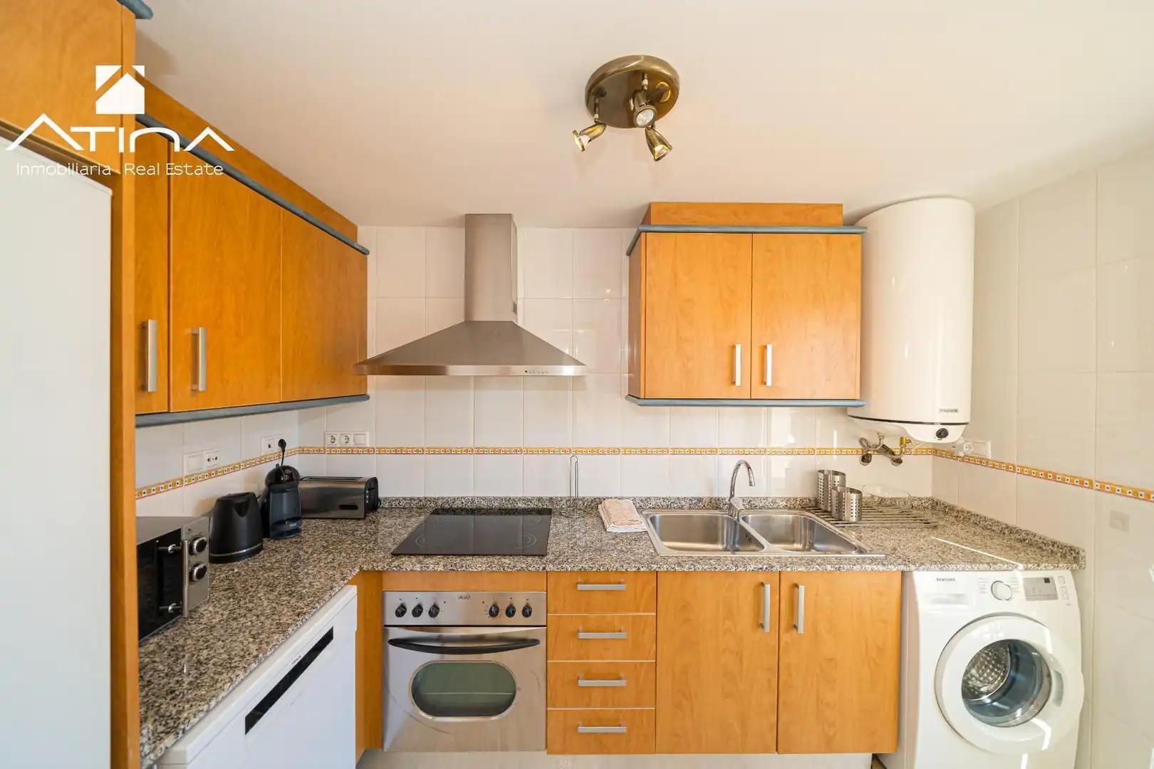 Kitchen of Apartments for sale in Jávea / Xàbia  with Air Conditioner, Private garden and Terrace