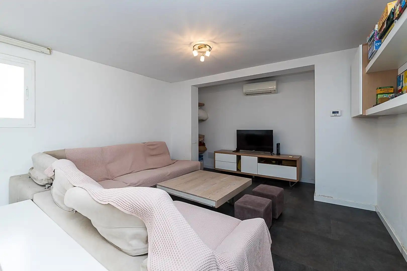 Sala de estar de Casa o chalet en venta en Marratxí con Aire acondicionado, Jardín privado y Parquet