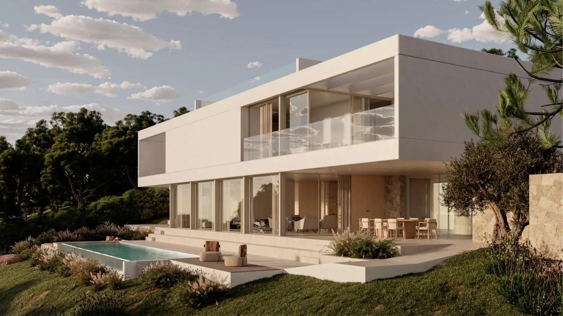 Villa avec terrasse à vendre à Cala Vinyes