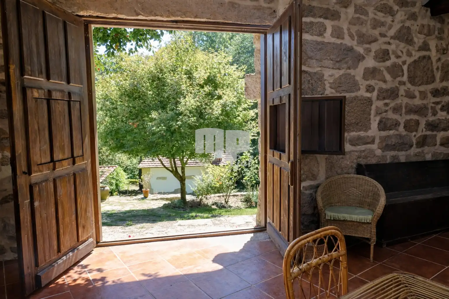 Jardí de Finca rústica en venda en Gondomar amb Calefacció, Jardí privat i Terrassa