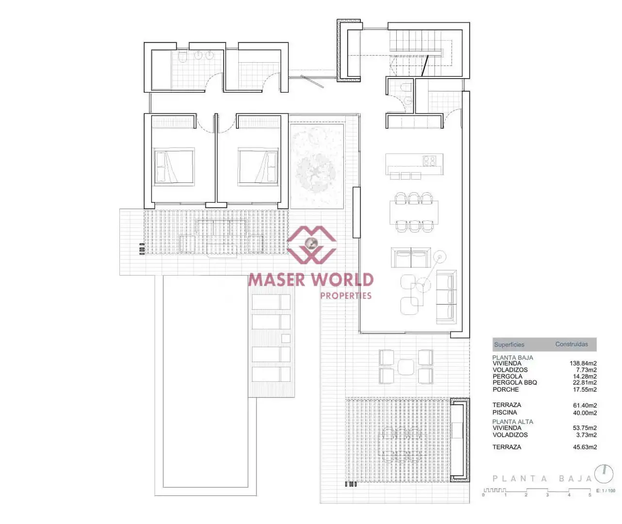 Chalet con piscina en venta en Portichol - Balcón al Mar, imagen 3