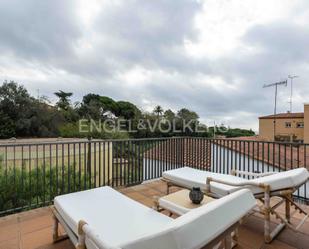 Terrace of House or chalet for sale in Sant Vicenç de Montalt  with Air Conditioner and Balcony