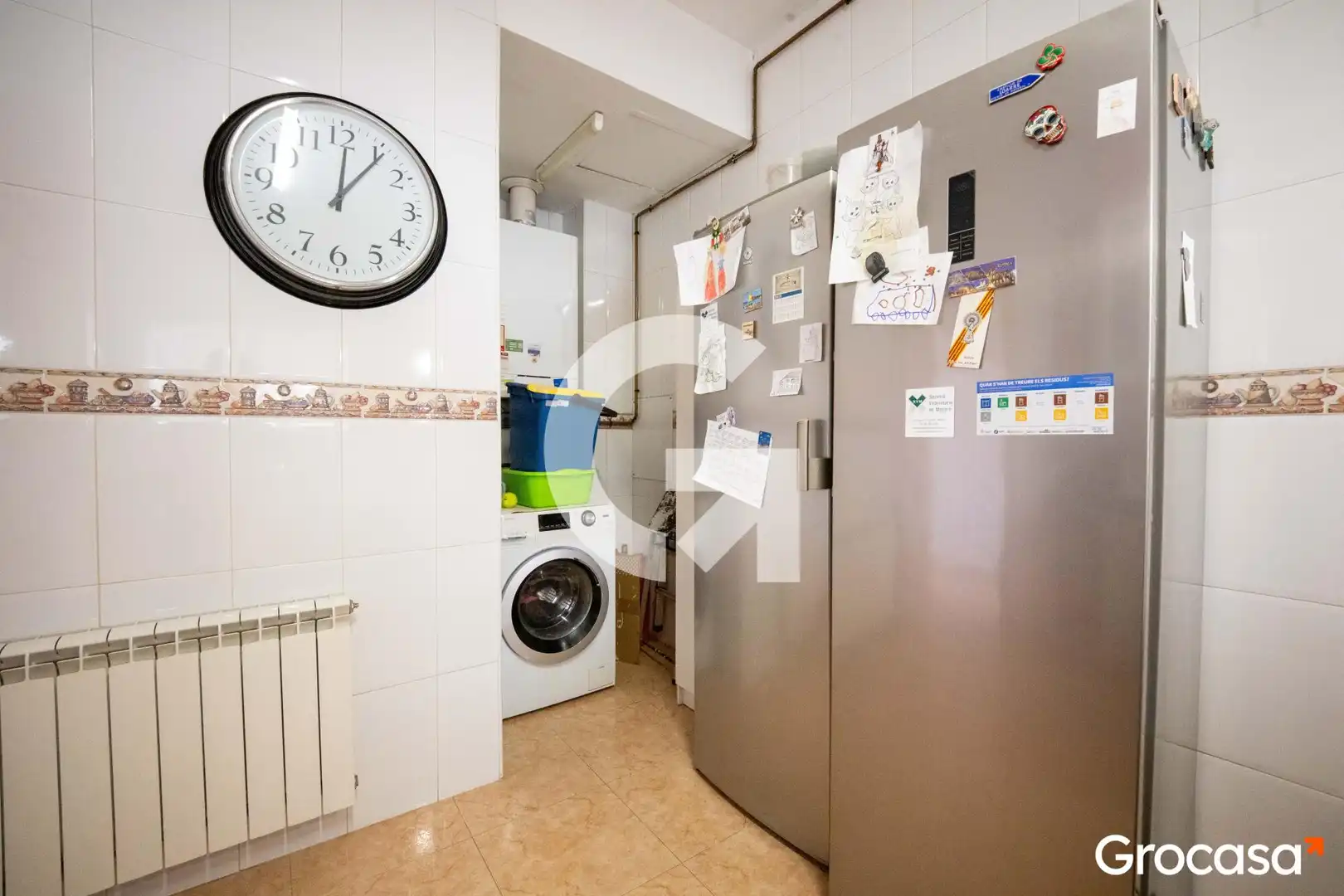 Cocina de Casa adosada en venta en Mataró con Aire acondicionado, Calefacción y Jardín privado