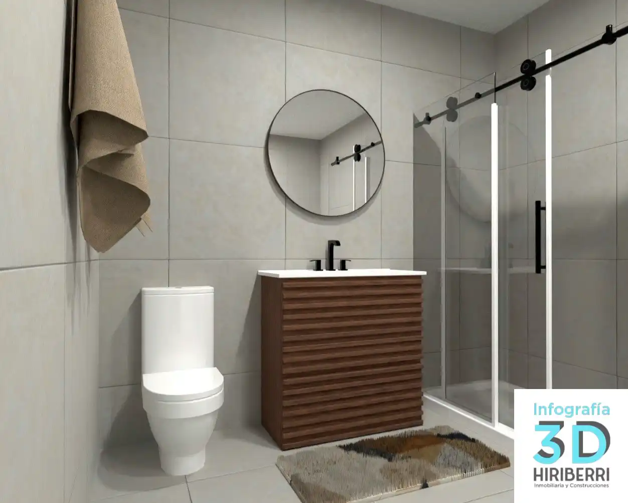 Baño de Piso en venta en Andoain con Trastero, Amueblado y Balcón