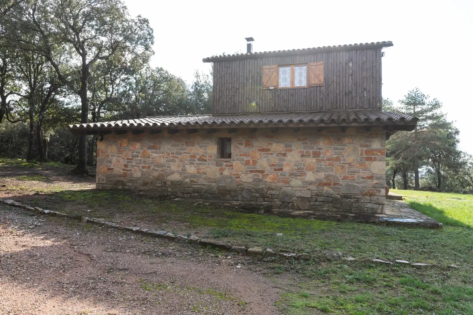 Vista exterior de Casa o xalet en venda en El Brull amb Calefacció, Terrassa i Traster