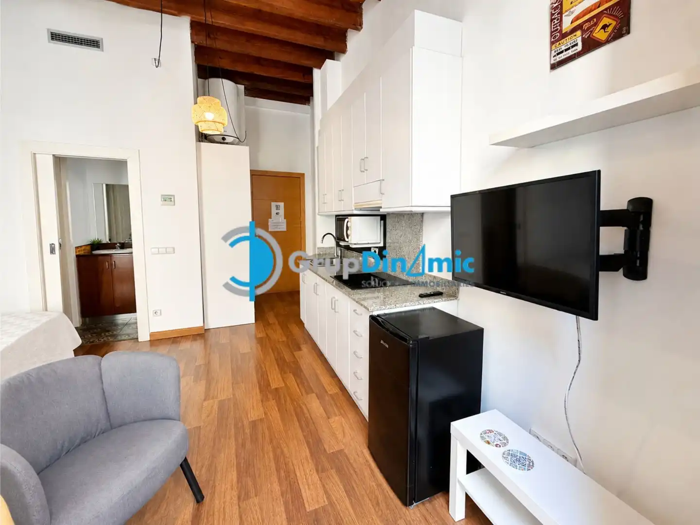 Küche von Wohnung zum Verkauf in Palamós mit Parkett und Balkon