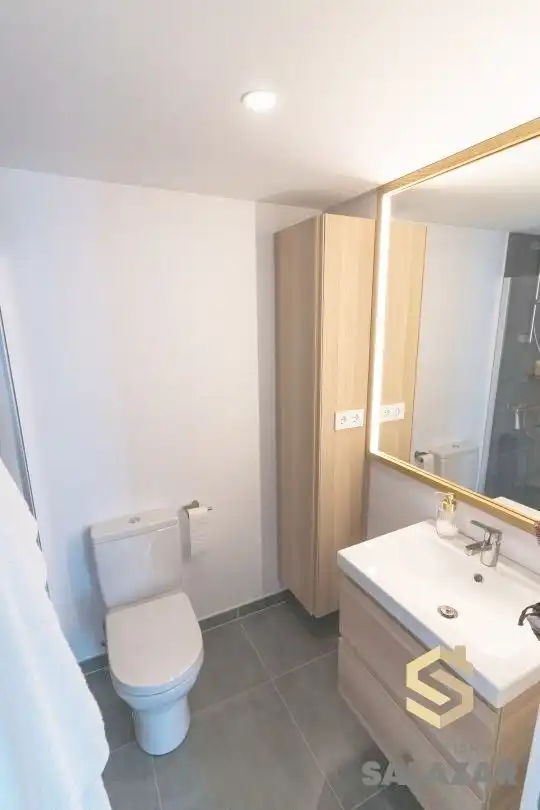 Baño de Piso de alquiler en Bilbao  con Calefacción, Terraza y Balcón