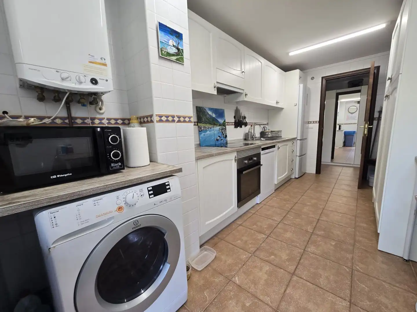 Cuina de Apartament en venda en Sojuela amb Calefacció, Jardí privat i Terrassa