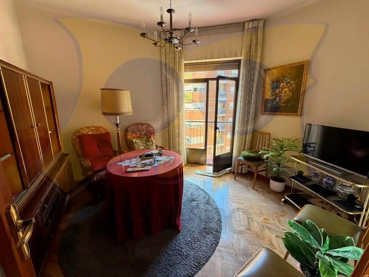 Sala de estar de Piso en venta en Salamanca con Balcón