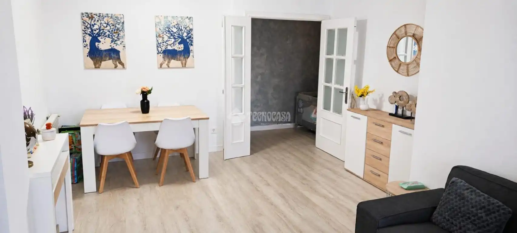 Sala de estar de Ático en venta en Parla con Aire acondicionado, Calefacción y Terraza