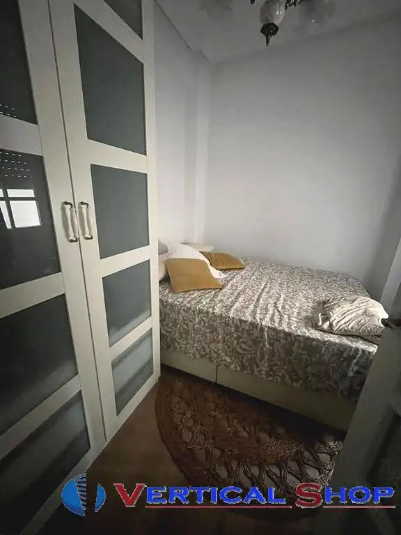Bedroom of Flat for sale in Villena  with Air Conditioner, Parquet flooring and Balcony