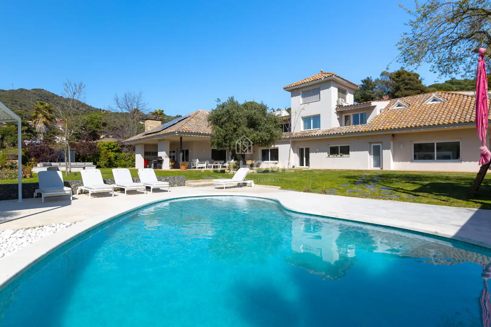 Exterior view of Houses for rent in Cabrils  with Air Conditioner, Heating and Private garden