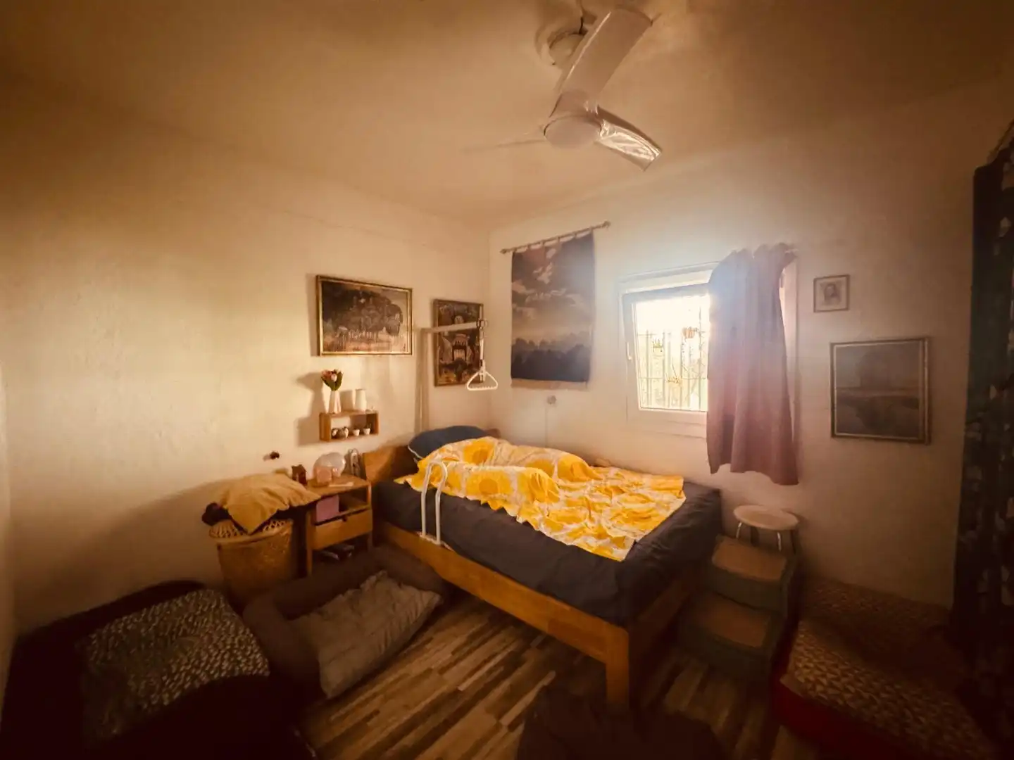 Schlafzimmer von Haus oder Chalet zum Verkauf in Chiclana de la Frontera mit Klimaanlage, Privatgarten und Abstellraum