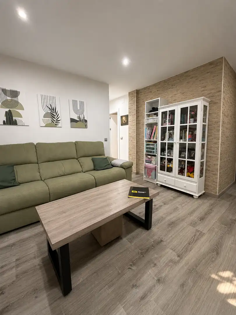 Sala de estar de Piso en venta en Málaga con Aire acondicionado, Calefacción y Jardín privado