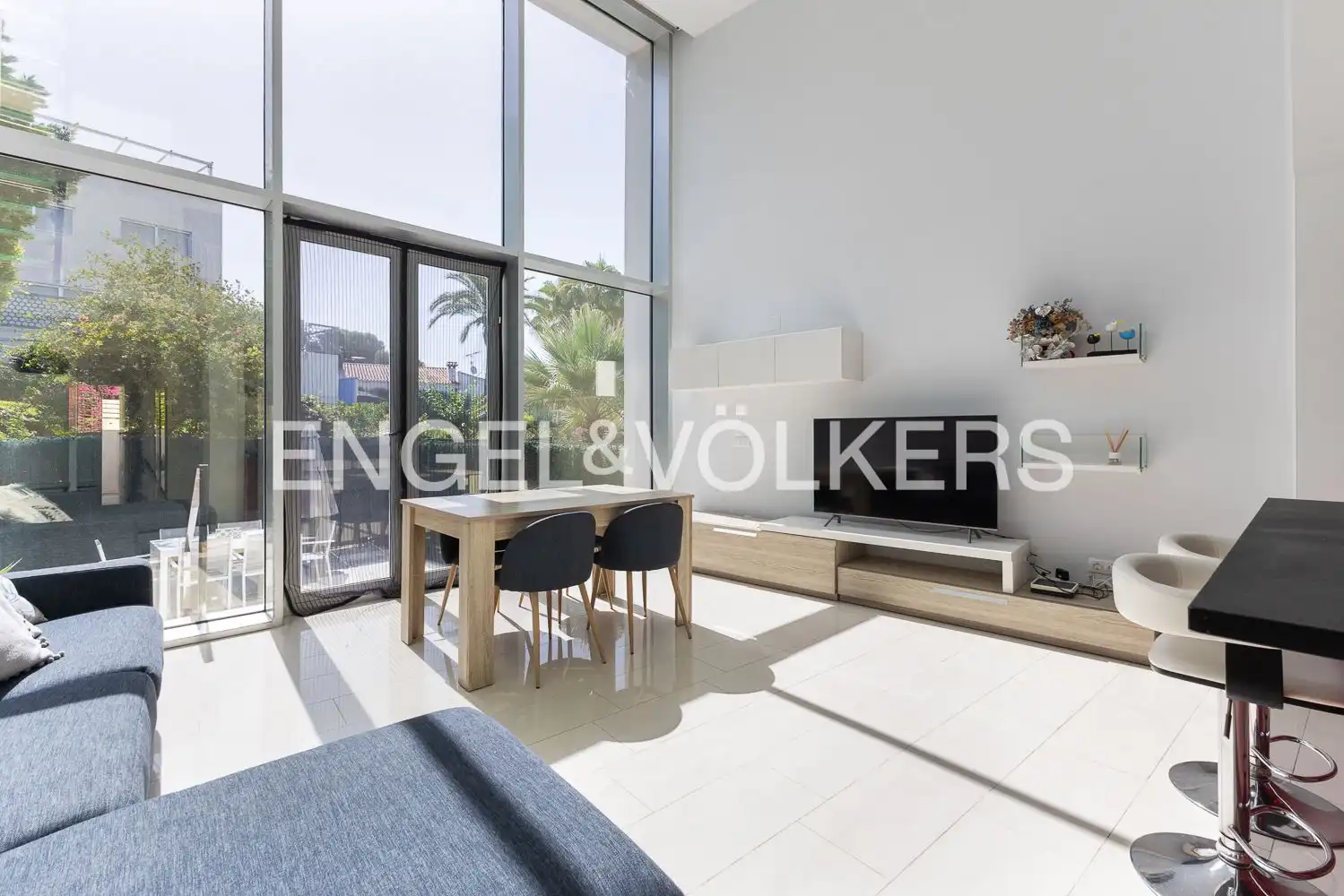 Living room of Houses for rent in Dénia  with Air Conditioner, Heating and Private garden
