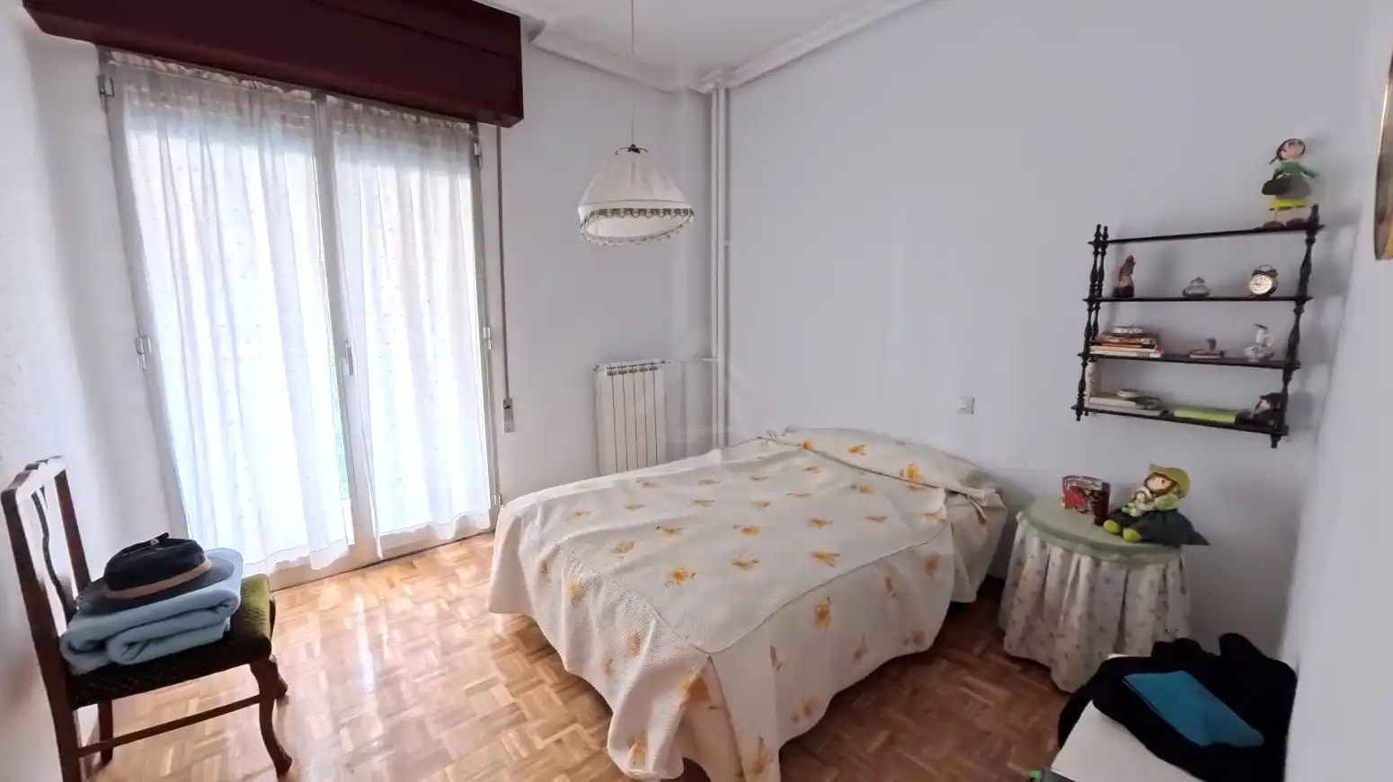 Schlafzimmer von Wohnung zum Verkauf in  Logroño mit Heizung, Parkett und Terrasse
