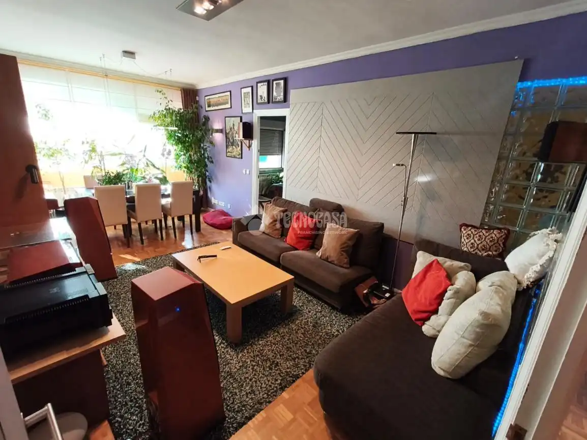 Sala de estar de Piso en venta en Madrid