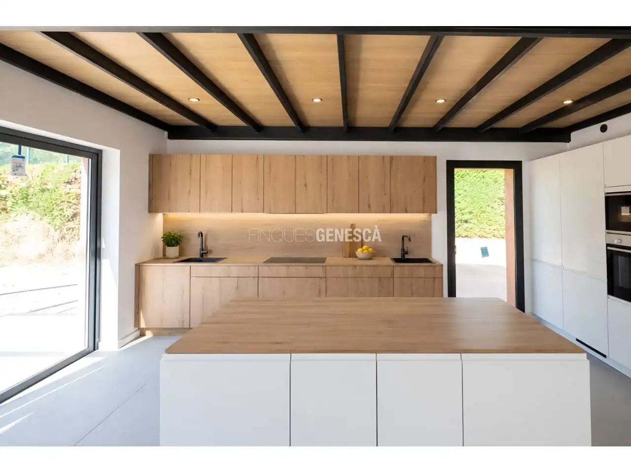 Cocina de Casa o chalet en venta en Matadepera con Aire acondicionado, Calefacción y Jardín privado