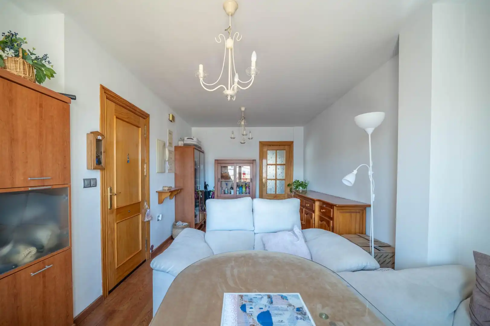 Sala d'estar de Àtic en venda en Armilla amb Aire condicionat, Traster i Moblat