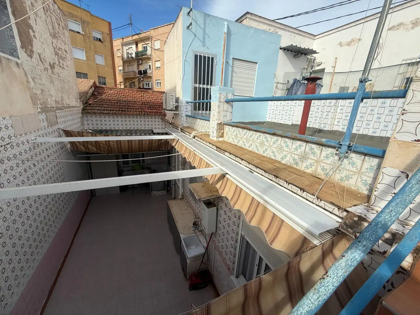 Terrassa de Casa o xalet en venda en Cartagena