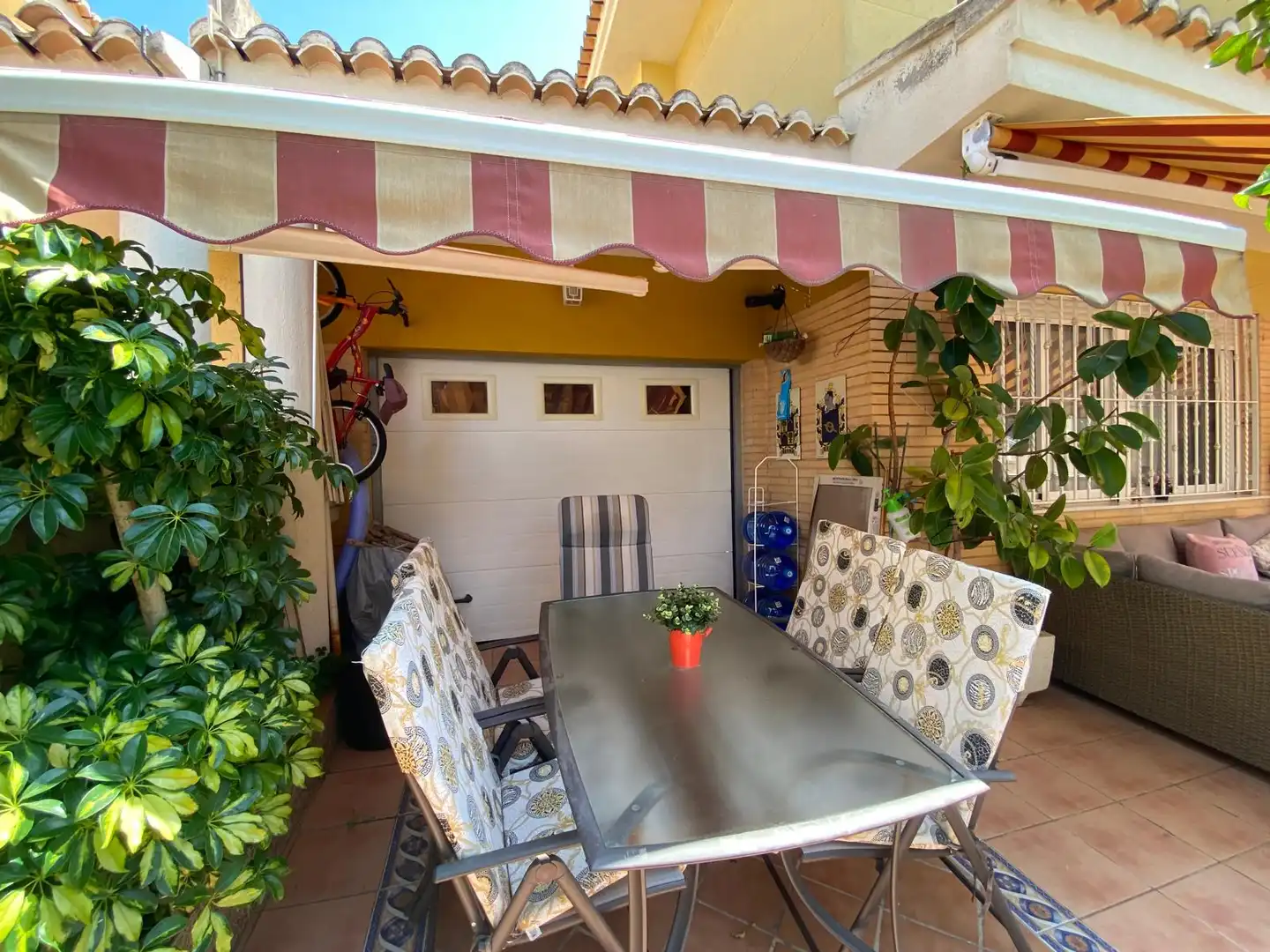 Terrace of Detached homes for sale in Bellreguard  with Air Conditioner, Private garden and Storage room