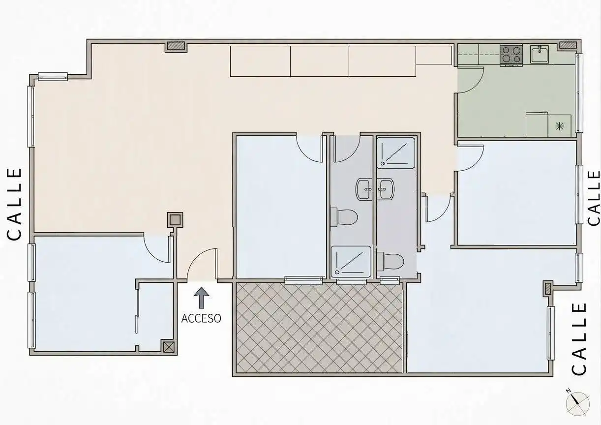 Flat with lift for sale in EDUARDO BOSCA, imagen 27