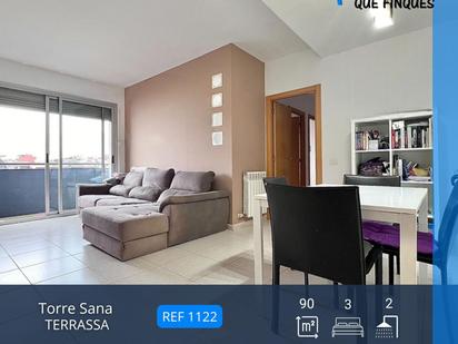 Living room of Flat for sale in Terrassa  with Heating and Balcony