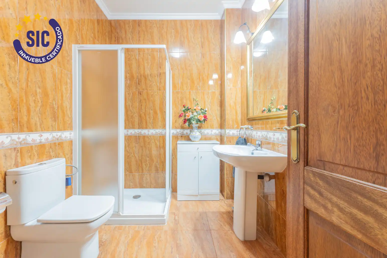 Baño de Casa o chalet en venta en Hontecillas con Calefacción, Terraza y Amueblado