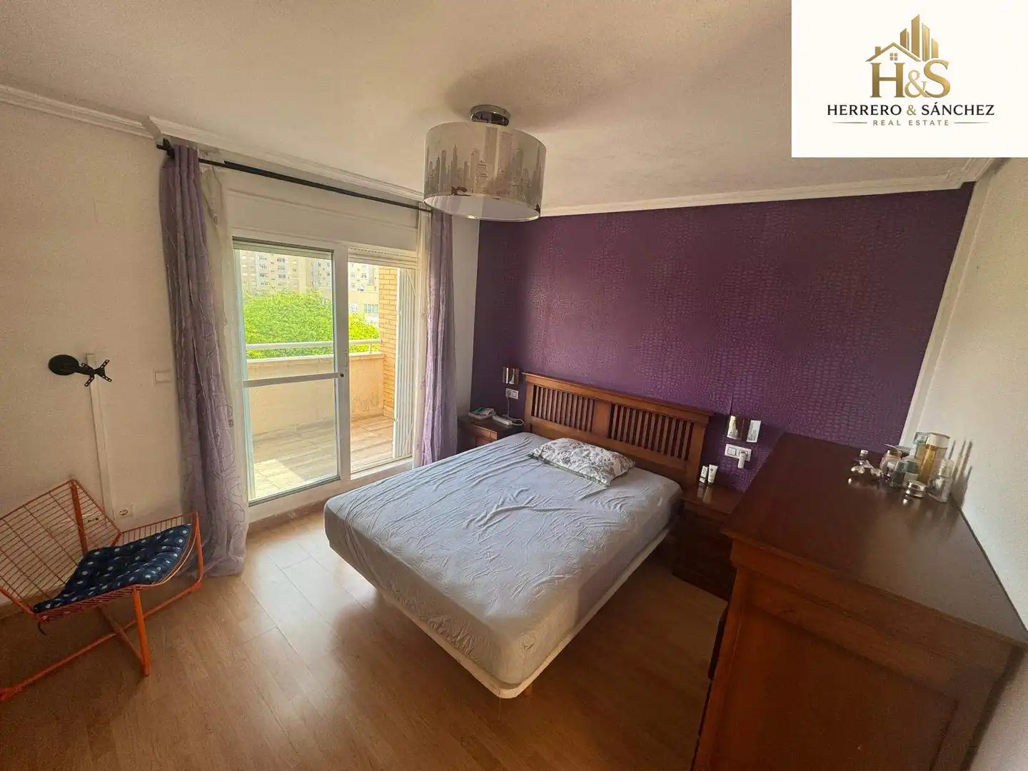 Bedroom of Houses for sale in Alicante / Alacant  with Air Conditioner, Heating and Private garden