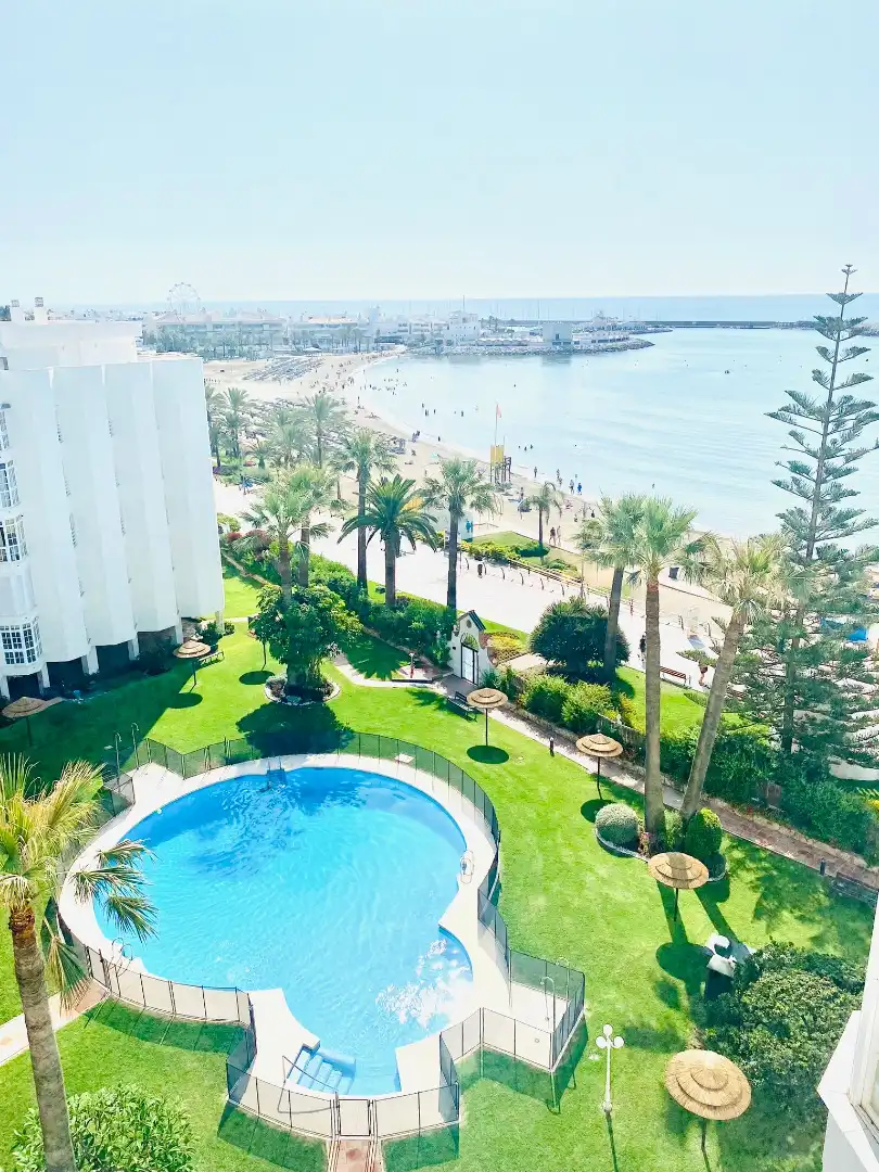 Außenansicht von Wohnung zur Miete in Benalmádena mit Klimaanlage, Terrasse und Möbliert
