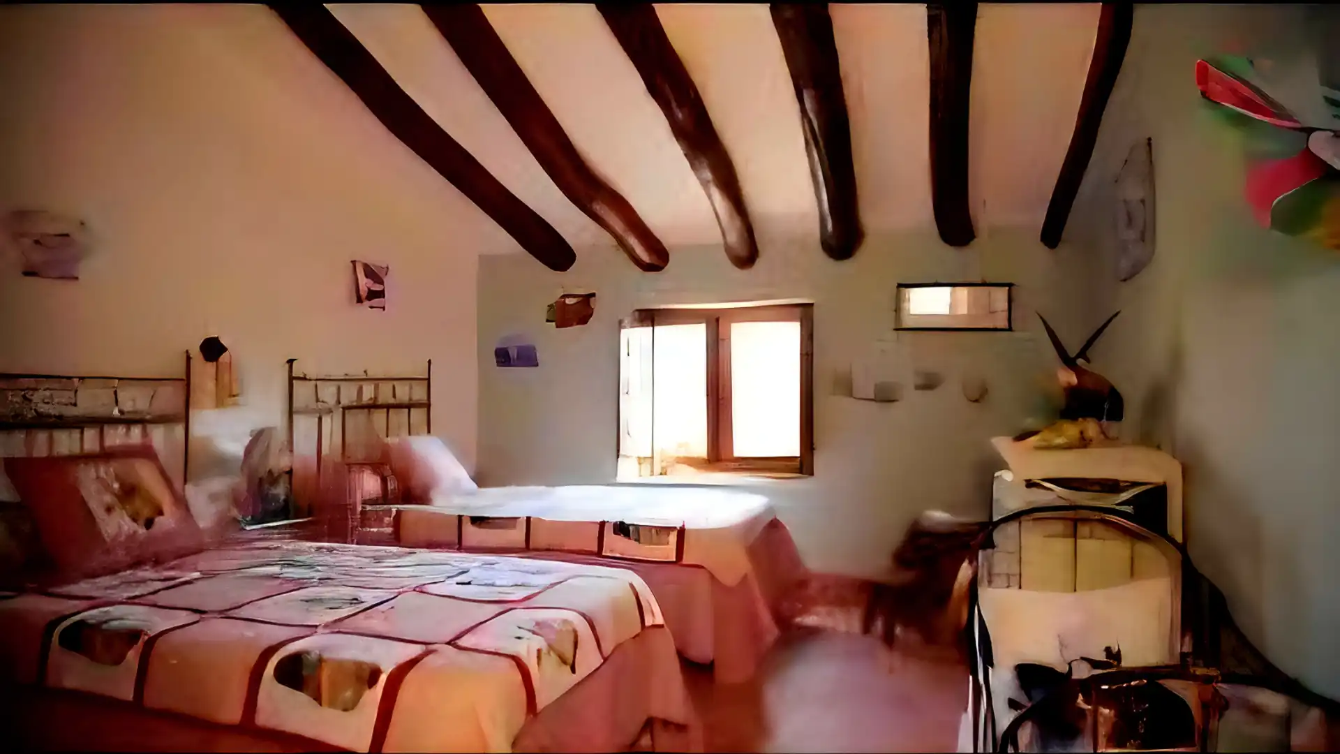 Schlafzimmer von Country house zum Verkauf in Vélez-Blanco mit Klimaanlage, Heizung und Privatgarten