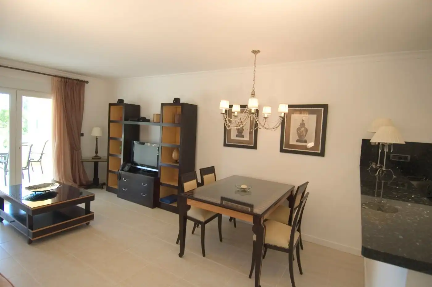 Comedor de Apartamento en venta en Benissa con Aire acondicionado, Calefacción y Jardín privado