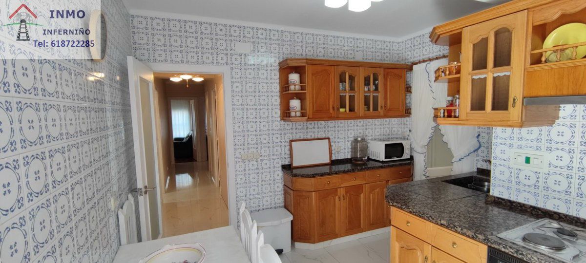 Kitchen of Flat for rent in Ferrol  with Terrace