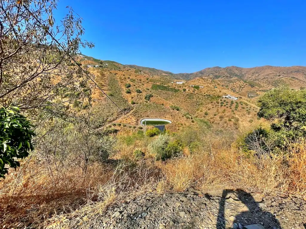 Exterior view of Country homes for sale in El Borge  with Air Conditioner, Private garden and Swimming Pool