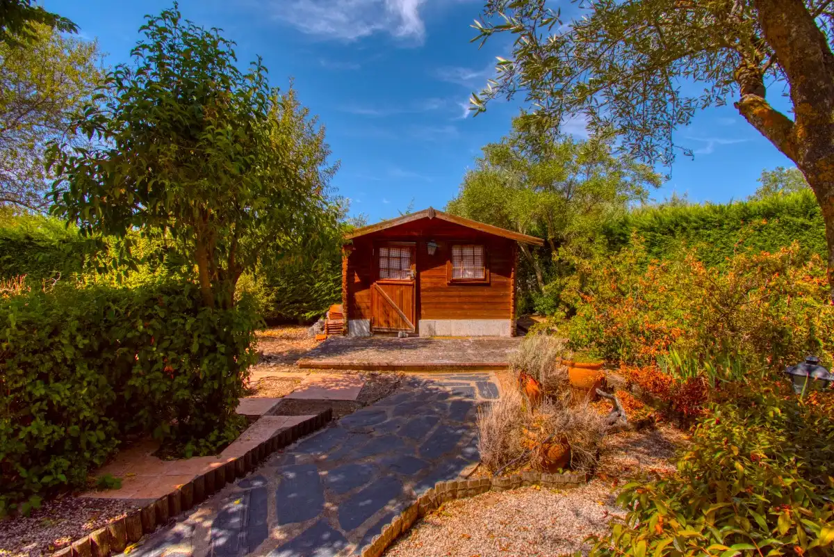 Jardín de Casa o chalet en venta en Nuevo Baztán con Aire acondicionado, Calefacción y Jardín privado