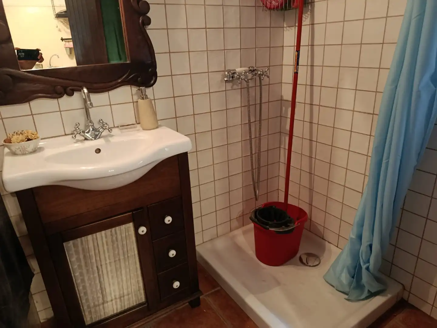 Bathroom of Houses for sale in Fuentespalda  with Terrace and Furnished