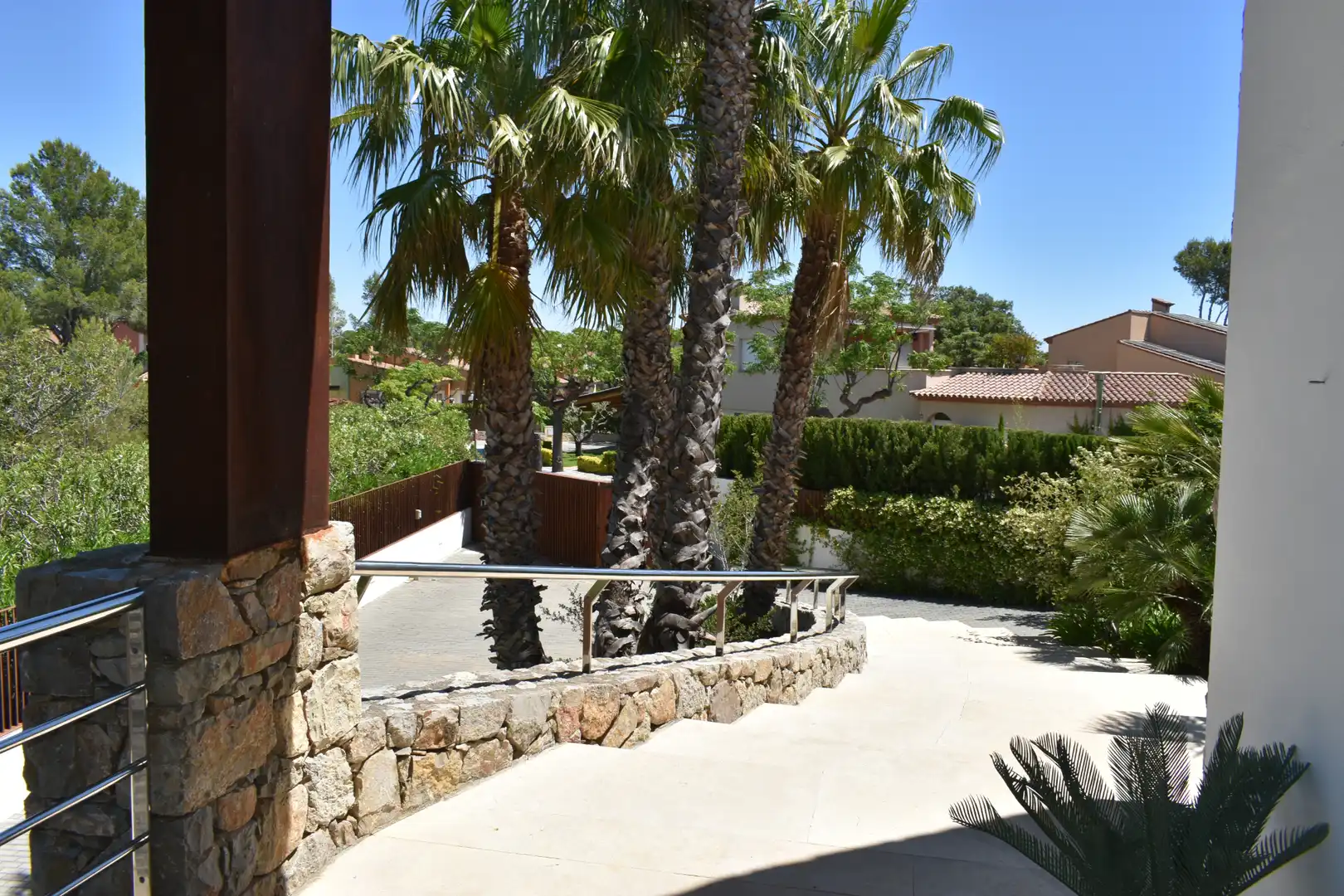 Terraza de Casa o chalet en venta en Mont-roig del Camp con Aire acondicionado, Calefacción y Jardín privado