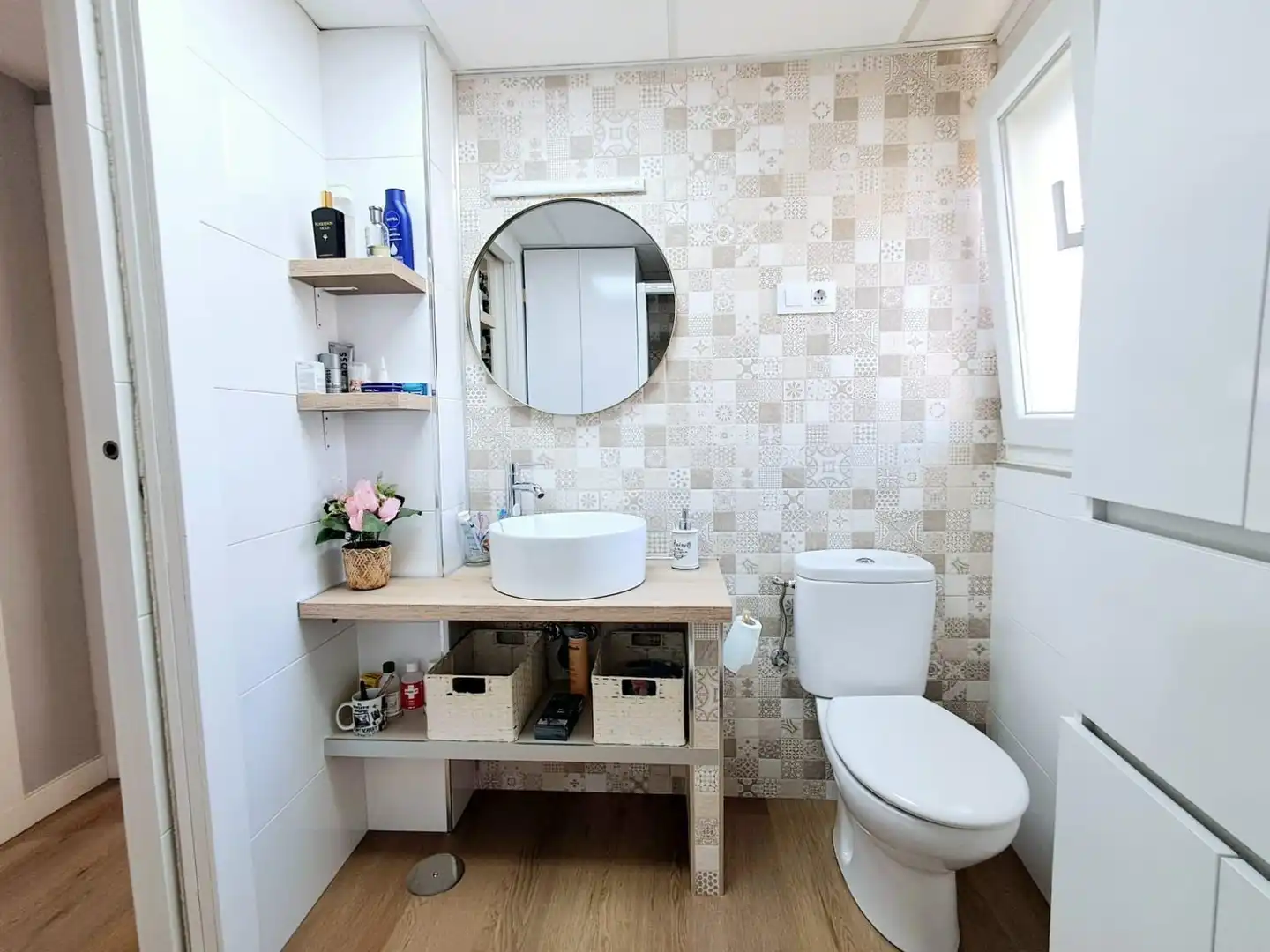 Baño de Apartamento en venta en Águilas con Aire acondicionado, Calefacción y Jardín privado