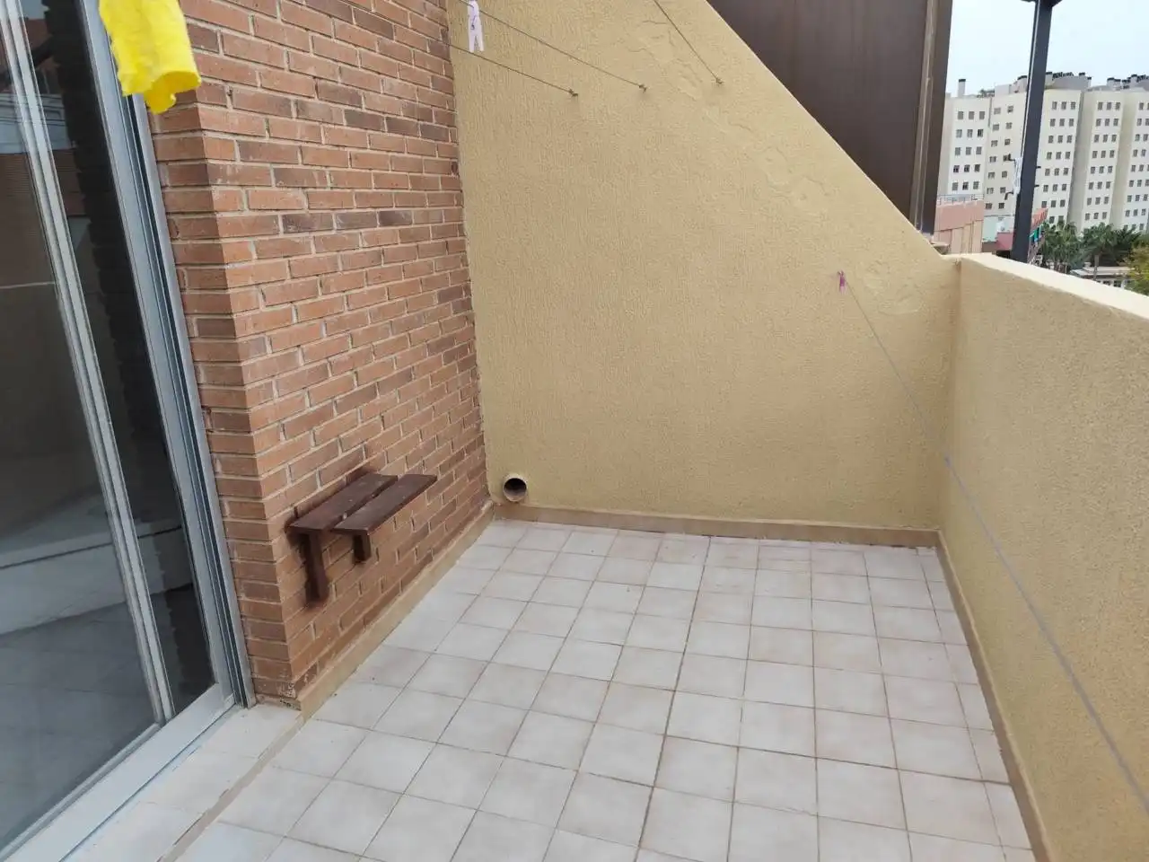 Balcony of Attic for rent in El Campello  with Air Conditioner, Terrace and Storage room