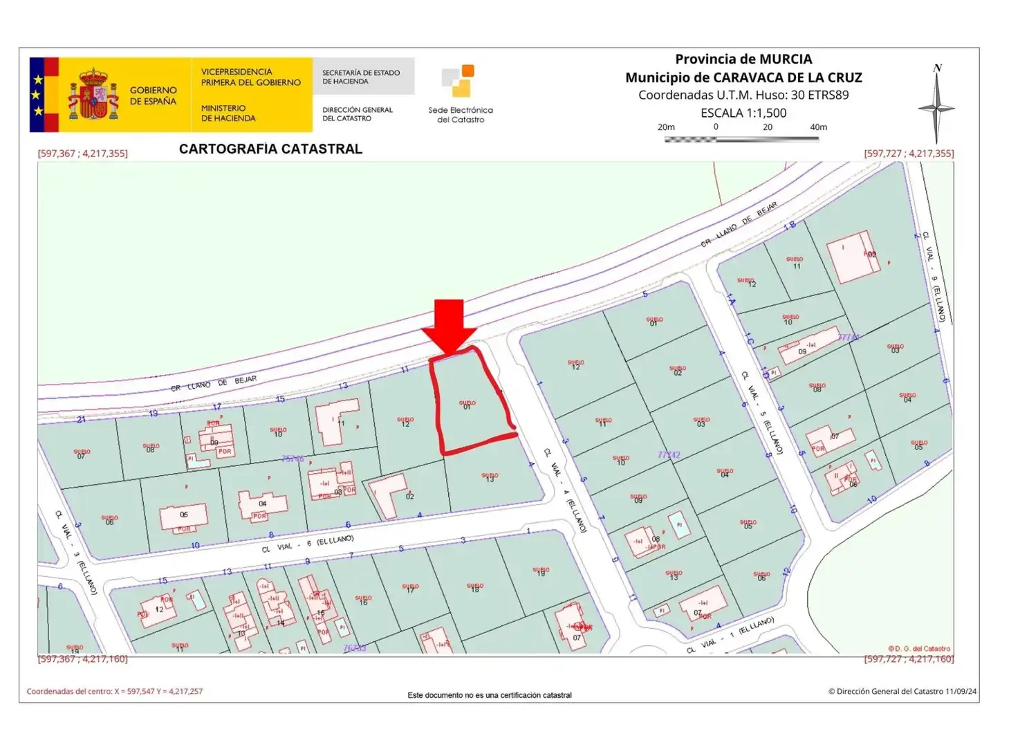 Residential land for sale in Carretera Carretera Llano de Béjar 5, imagen 2