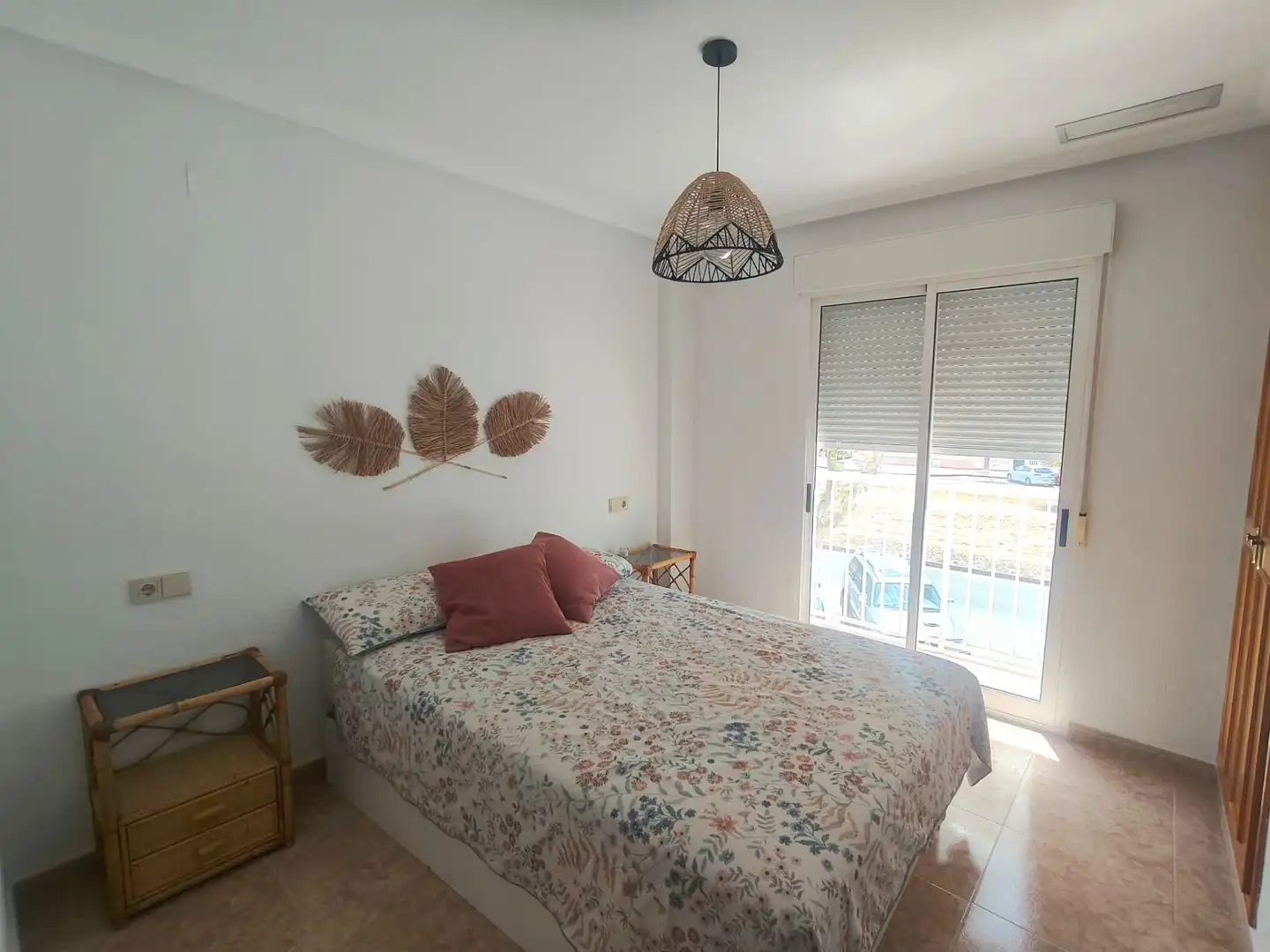 Schlafzimmer von Maisonette zum Verkauf in Santa Pola mit Klimaanlage, Heizung und Privatgarten