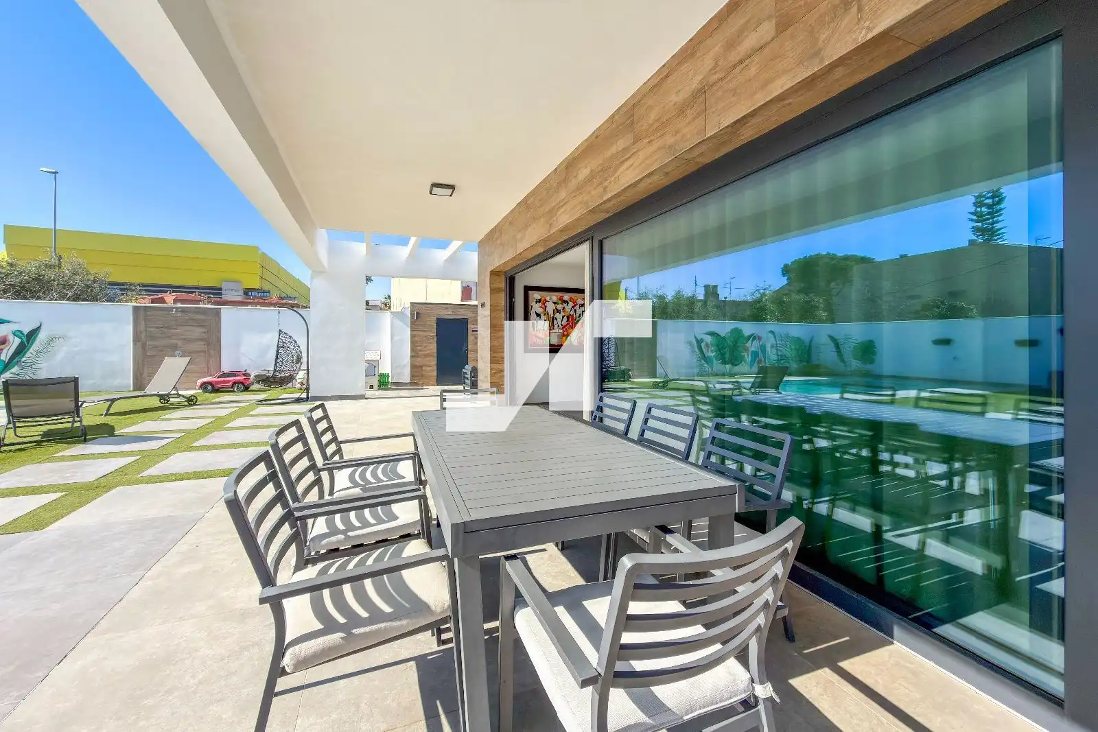 Terrasse von Haus oder Chalet zum Verkauf in Vila-real mit Klimaanlage, Heizung und Abstellraum