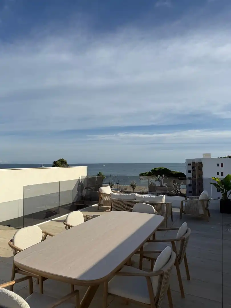 Terrasse von Dachboden zum Verkauf in Cambrils mit Klimaanlage, Terrasse und Schwimmbad