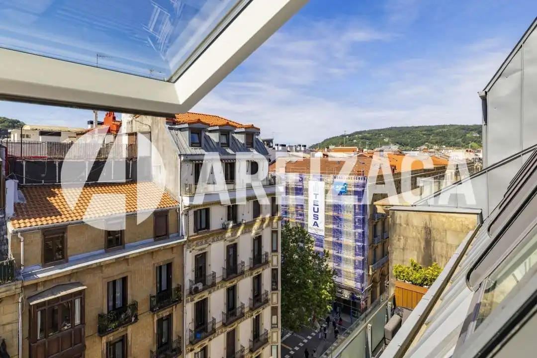Vista exterior de Ático en venta en Donostia - San Sebastián  con Aire acondicionado y Calefacción