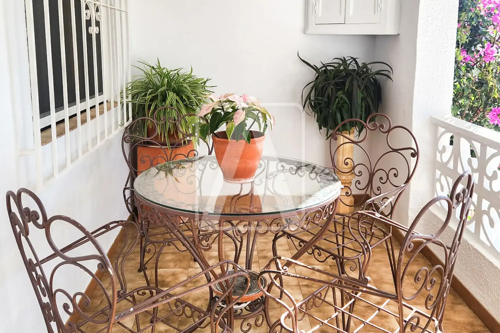 Terrassa de Casa adosada en venda en Benissa amb Aire condicionat, Calefacció i Jardí privat