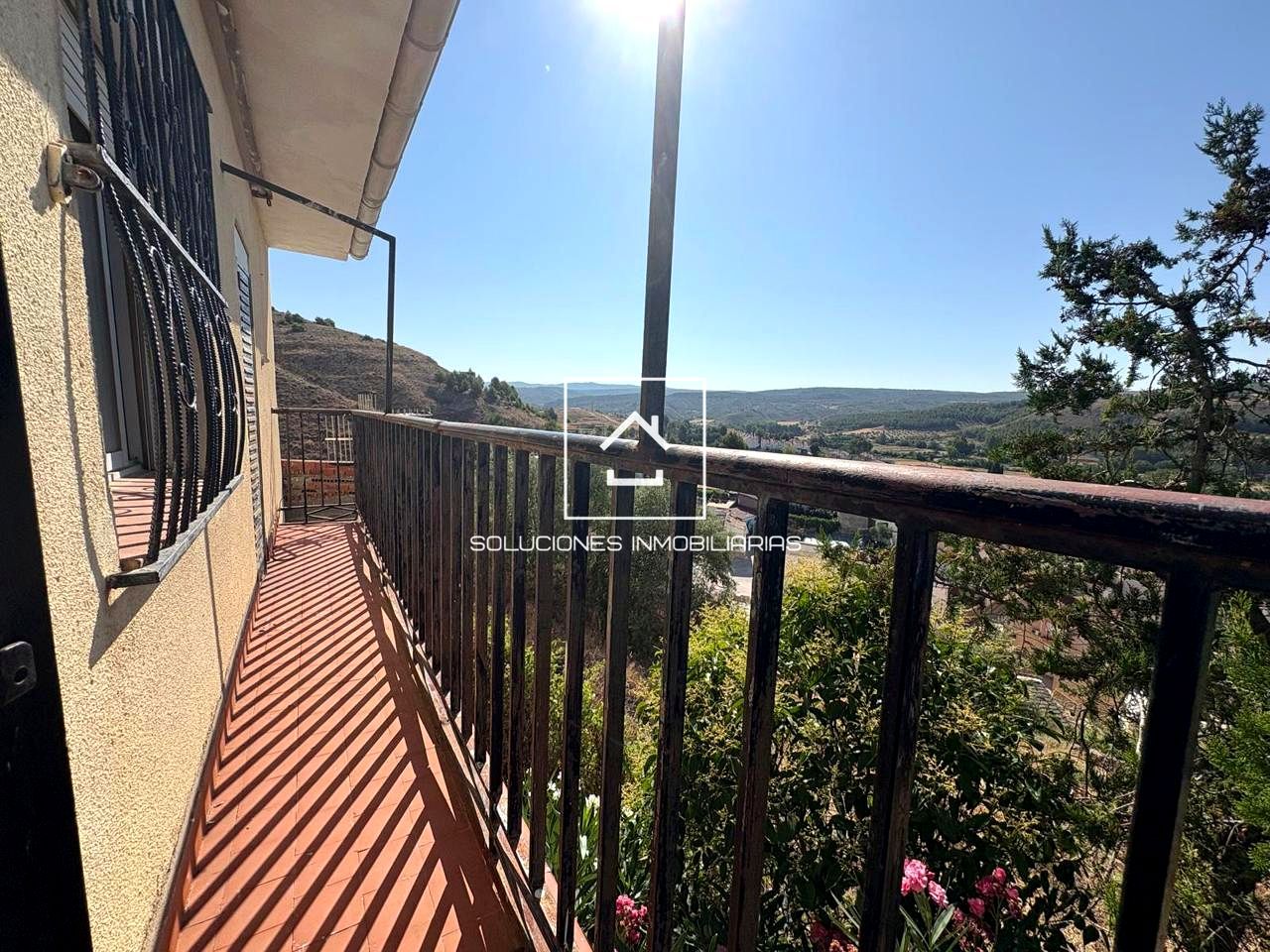 Balcony of House or chalet for sale in Barajas de Melo  with Air Conditioner, Private garden and Terrace